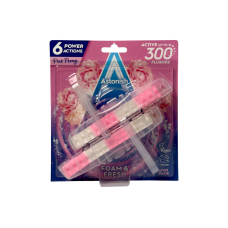 Блок для миття унітазу Astonish рожевої півонії e foam & fresh pink peony, 300 змивань