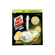 Блок для унітазу WC Net style active цитрусовий вибух yellow explosion, 36,5 г