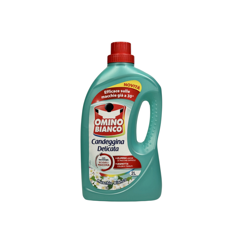 Відбілювач Omino Bianco білий мускус e candeggina delicata muschio, 2 л