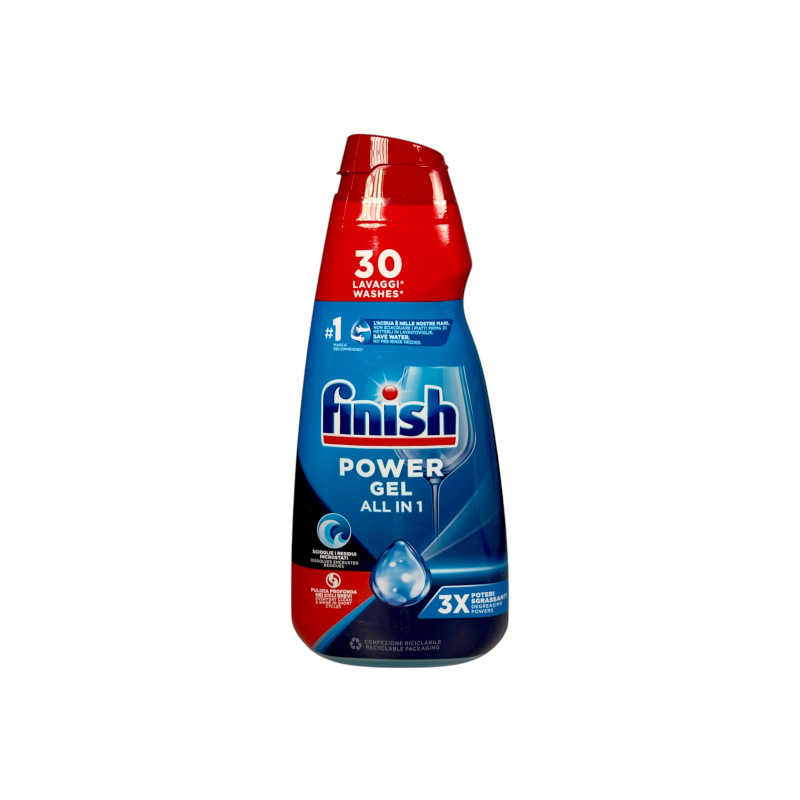 Гель для посудомийки Finish освіжаючий e power gel all in 1, 30 прань, 600 мл Гель для посудомийки Finish освіжаючий e power gel all in 1, 30 прань, 600 мл
