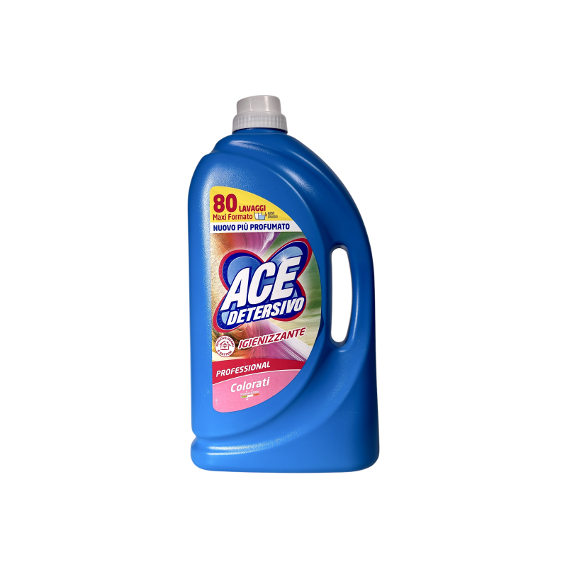 Гель для прання Ace для кольорової білизни colorati, 80 прань, 4000 мл