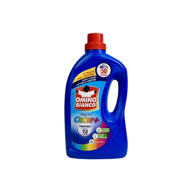 Гель для прання Omino Bianco для кольорової білизни e detersivo color+, 50 прань, 2000 мл