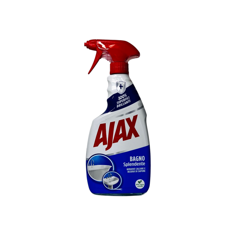 Засіб від накипу Ajax для ванни e Bagno Splendente, 600 мл Засіб від накипу Ajax для ванни e Bagno Splendente, 600 мл