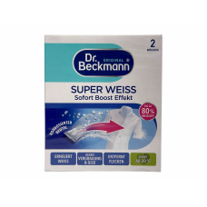 Засіб для відбілювання білизни Dr. Beckmann проти сірості та жовтизни e Super Weiss Sofort Boost Effekt, ⚠️ не вдалося визначити об’єм — уточнити