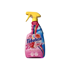 Засіб для миття вікон Fabuloso ефект невидимого скла, аромат троянд e Vetro Profumoso Freschezza di Rosa 24h, 600 мл
