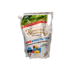 Засіб для миття підлоги Spuma di Sciampagna дезінфікуючий, аромат тальку e Pavimenti Igiene & Pulito, 1350 мл