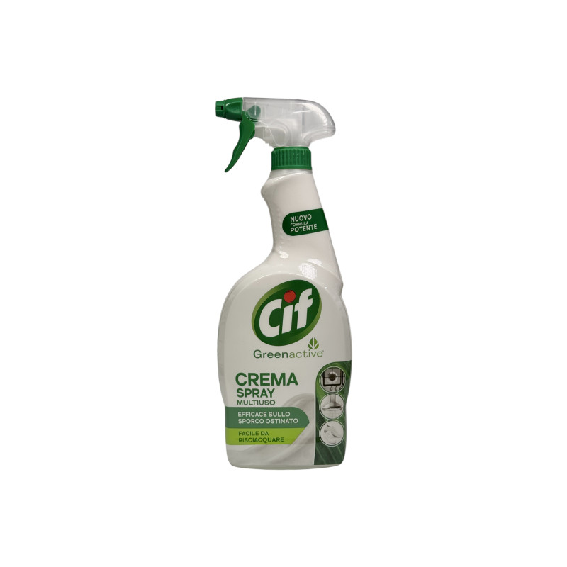 Засіб для очищення Cif універсальний спрей e Greenactive Crema Spray Multiuso, 650 мл