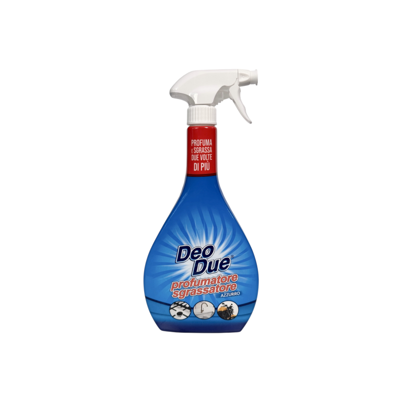 Знежирювач-ароматизатор Deo Due azzurro морський аромат, подвійна дія — чистота + аромат, 600 мл