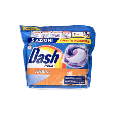 Капсули для прання Dash з ароматом весняний букет свіжий аромат pods ambra, 44 прання, 884,4 г