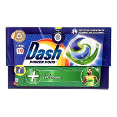 Капсули для прання Dash проти запаху power pods anti-odore, 19 шт, 448,4 г
