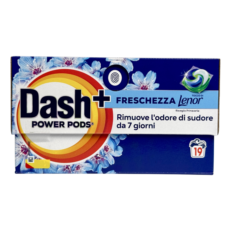 Капсули для прання Dash Lenor весняна свіжість power pods Risveglio Primaverile, 19 шт, 440,8 г Капсули для прання Dash Lenor весняна свіжість power pods Risveglio Primaverile, 19 шт, 440,8 г