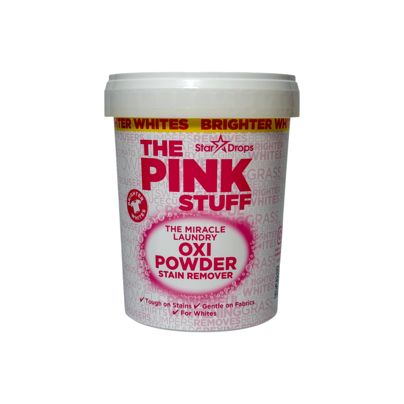 Кисневий порошок для прання The Pink Stuff для білих тканин oxi powder whites, 1000 г