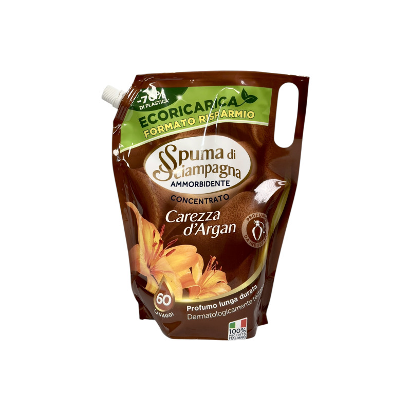 Кондиціонер для білизни Spuma di Sciampagna арган і пачулі argan e patchouli, 60 прань, 1200 мл