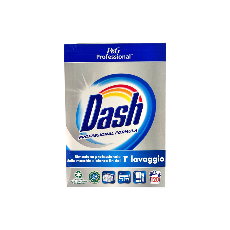 Пральний порошок Dash професійний для білого e professional formula, 120 прань, 6000 г