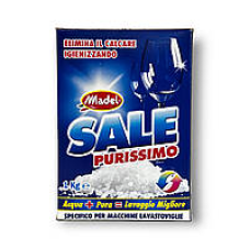 Сіль для посудомийки Madel очищена e sale purissimo, 1000 г