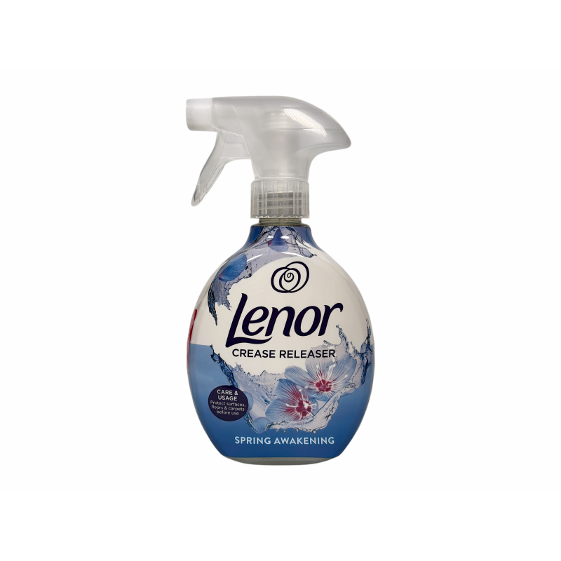 Спрей для розгладження тканини Lenor з ароматом весняного пробудження crease releaser spring awakening, 500 мл Спрей для розгладження тканини Lenor з ароматом весняного пробудження crease releaser spring awakening, 500 мл