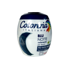 Фарба для тканин Coloreria для темно-синіх речей blu notte, 350 г