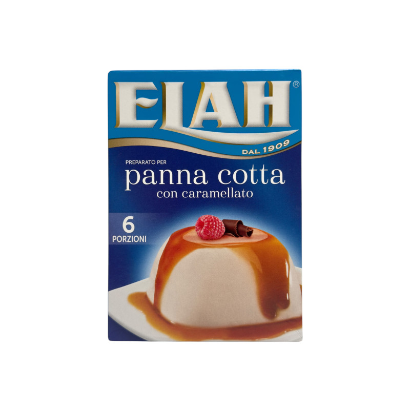 Суміш Elah для приготування десерту пана котта panna cotta con caramellato 6 porzioni, 90 г