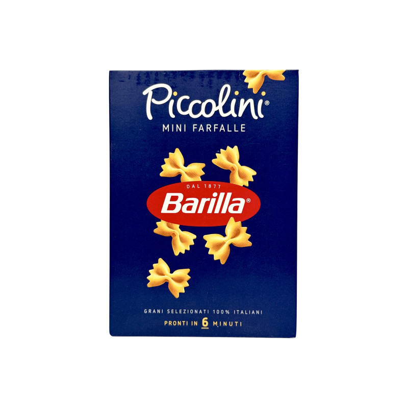 Макарони дитячі Barilla міні бантики e piccolini mini farfalle, 500 г