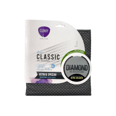 Серветка мікрофібра Clendy для скла та дзеркал 100% microfibra vetri e specchi, 1 шт Серветка мікрофібра Clendy для скла та дзеркал 100% microfibra vetri e specchi, 1 шт