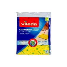 Ганчірка Vileda для підлоги антибактеріальна pavimenti giallo ultra fresh 59×50 см, 2 шт