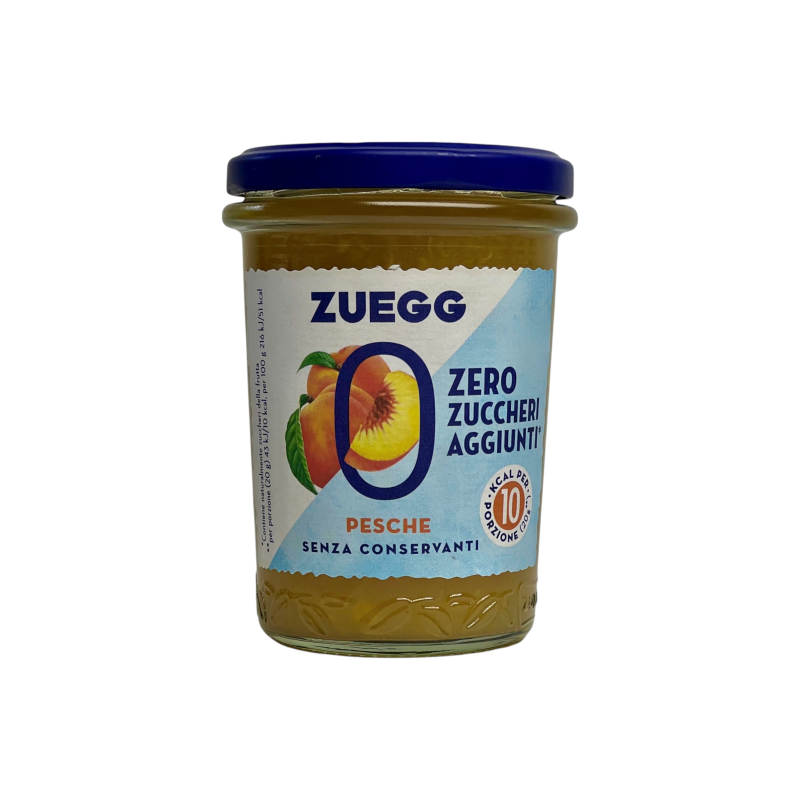 Джем Zuegg персиковий без цукру zero zuccheri aggiunti pesche, 220 г Джем Zuegg персиковий без цукру zero zuccheri aggiunti pesche, 220 г