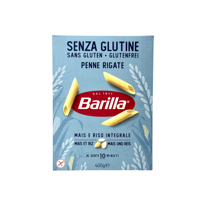 Макарони Barilla без глютену перо e sensa glutine penne rigate, 400 г