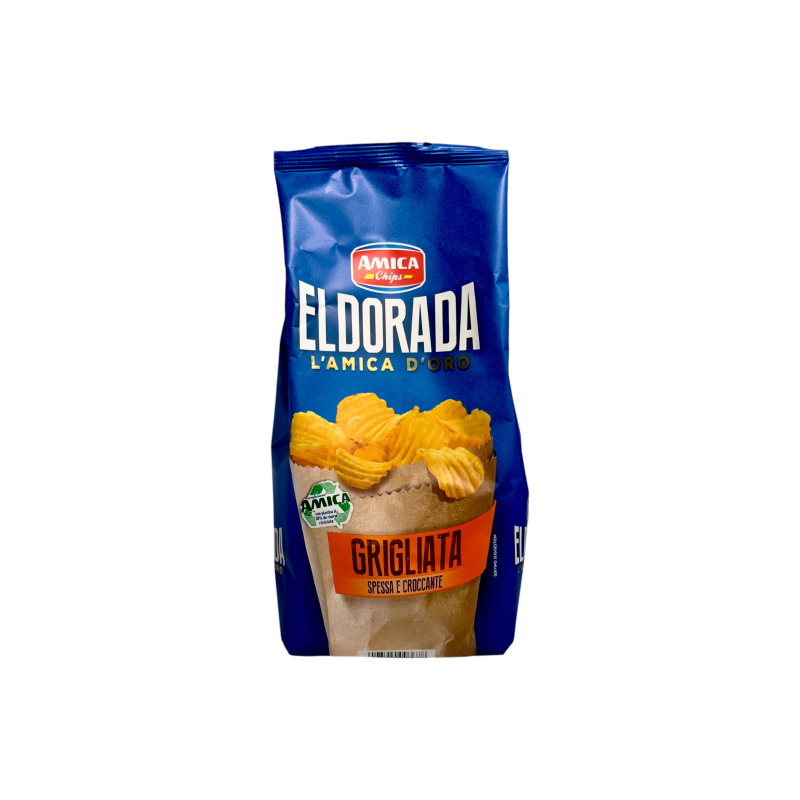 Чіпси Amica Chips грильовані eldorada gusta salsa grigliata, 130 г