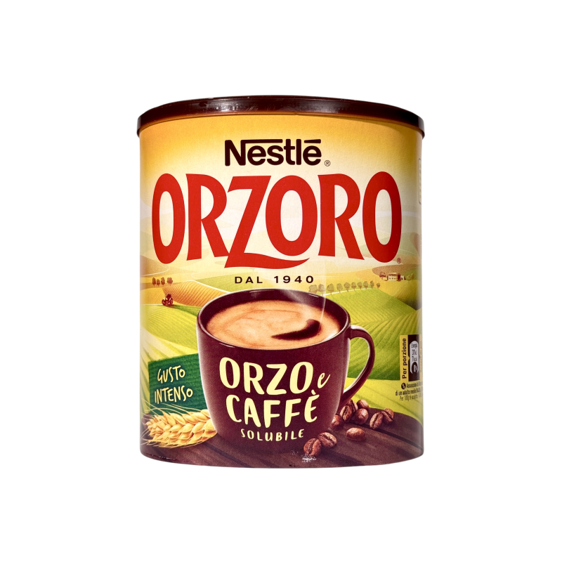 Кава ячмінна Orzoro з додаванням розчинної кави orzo e cafe, 120 г