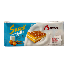 Бісквіт Balconi з молочним кремом snack latte, 280 г