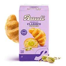 Круасани Bauli з фісташковим кремом croissant pistacchio, 5x50 г