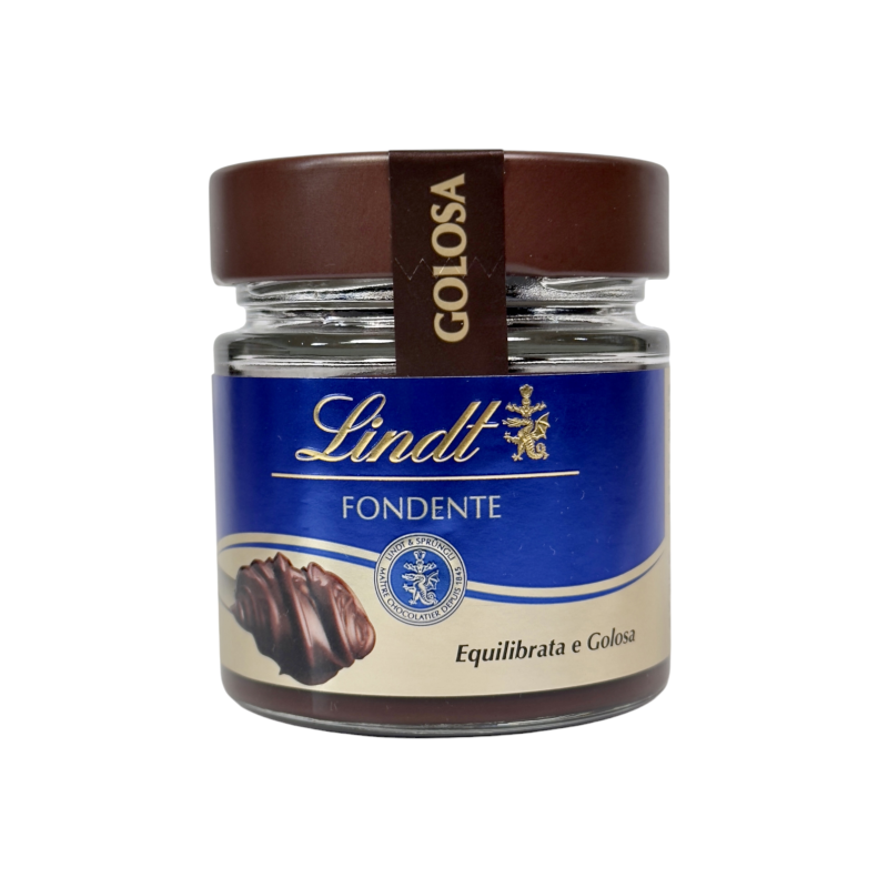 Крем шоколадний Lindt без глютену та пальмової олії fondente, 200 г