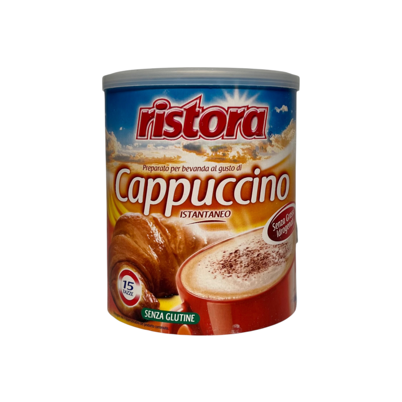 Капучино Ristora без глютену cappuccino istantaneo, 250 г Капучино Ristora без глютену cappuccino istantaneo, 250 г