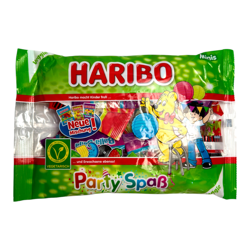 Желейки Haribo веганські зірковий мікс party spab vegetarisch, 425 г