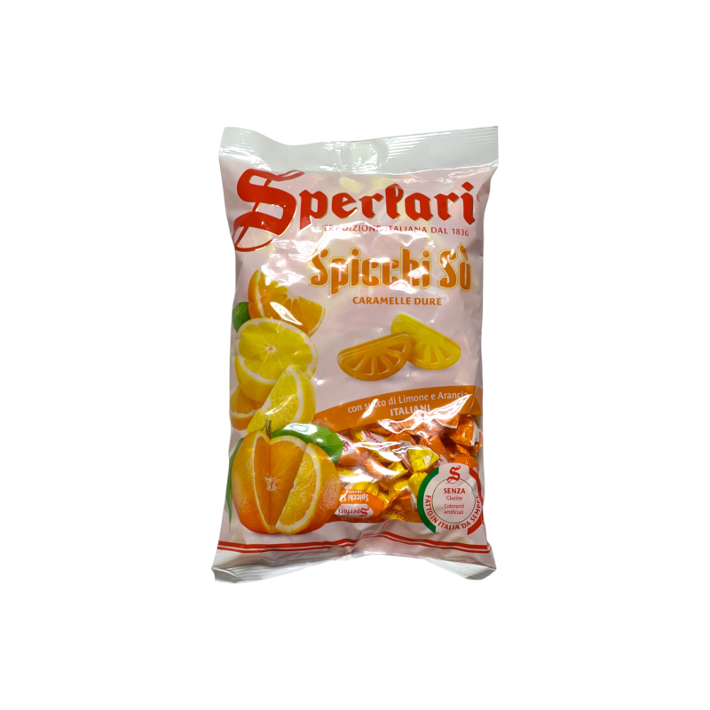 Льодяники Sperlari цитрусові spicchi su, 500 г Льодяники Sperlari цитрусові spicchi su, 500 г