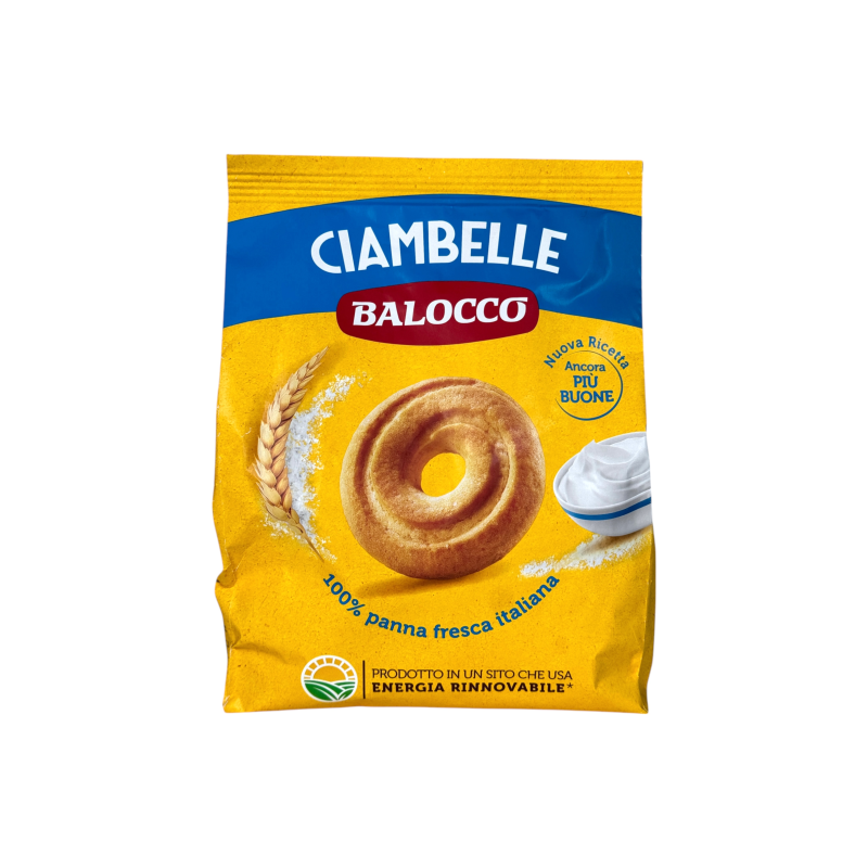 Печиво Balocco зі свіжими вершками e ciambele 100% panna fresca italiana, 700 г