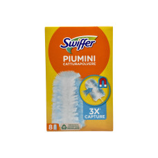 Пиловловлювачі Swiffer пухові запаски piumini catturapolvere, 8 шт