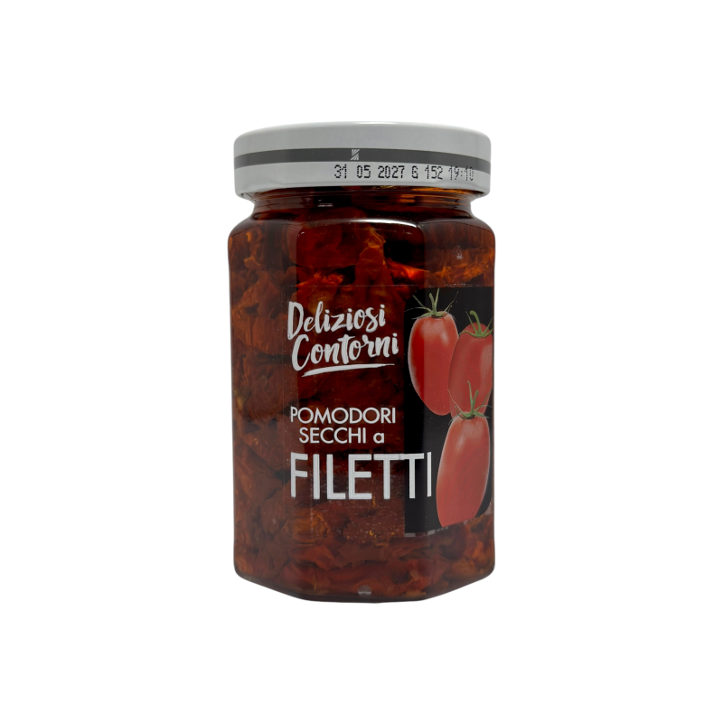 Томати в’ялені Citres у соняшниковій олії pomodori secchi a filetti, 290 г