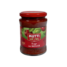 Соус томатний Mutti з базиліком без цукру sugo di pomodoro con basilico genovese dop, 280 г