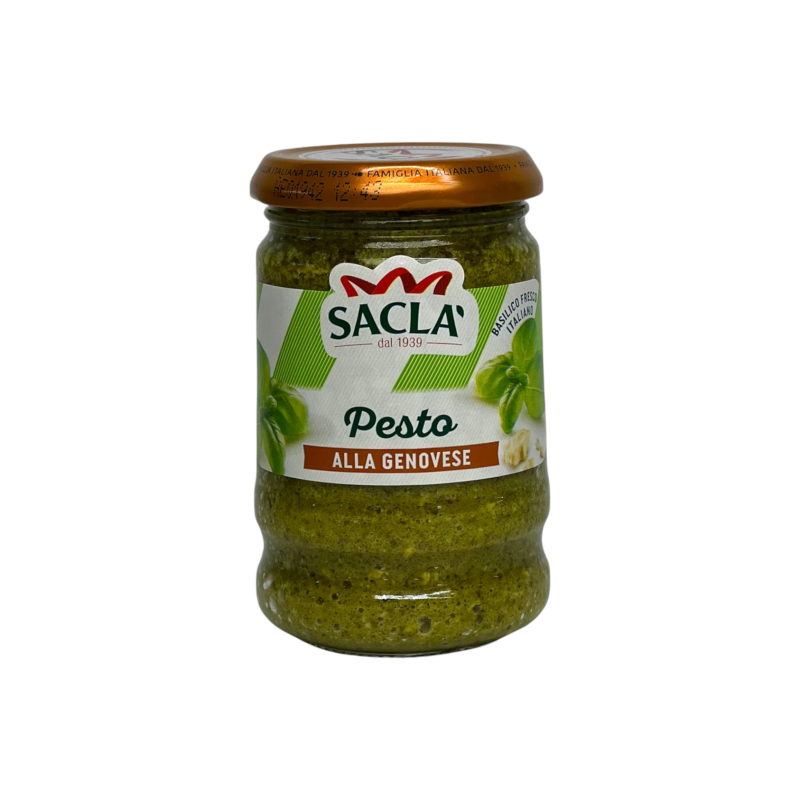 Соус песто Sacla класичний e pesto alla genovese, 190 мл Соус песто Sacla класичний e pesto alla genovese, 190 мл