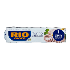 Тунець Rio Mare натуральний tonno el naturale, 4x80 г