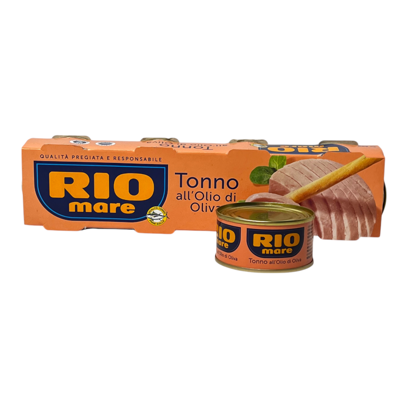 Тунець Rio Mare в оливковій олії tonno al olio di oliva, 4x80 г Тунець Rio Mare в оливковій олії tonno al olio di oliva, 4x80 г