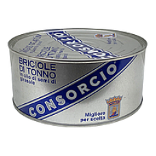 Тунець Consorcio у соняшниковій олії briciole di tonno in olio di semi di girasole, 1000 г