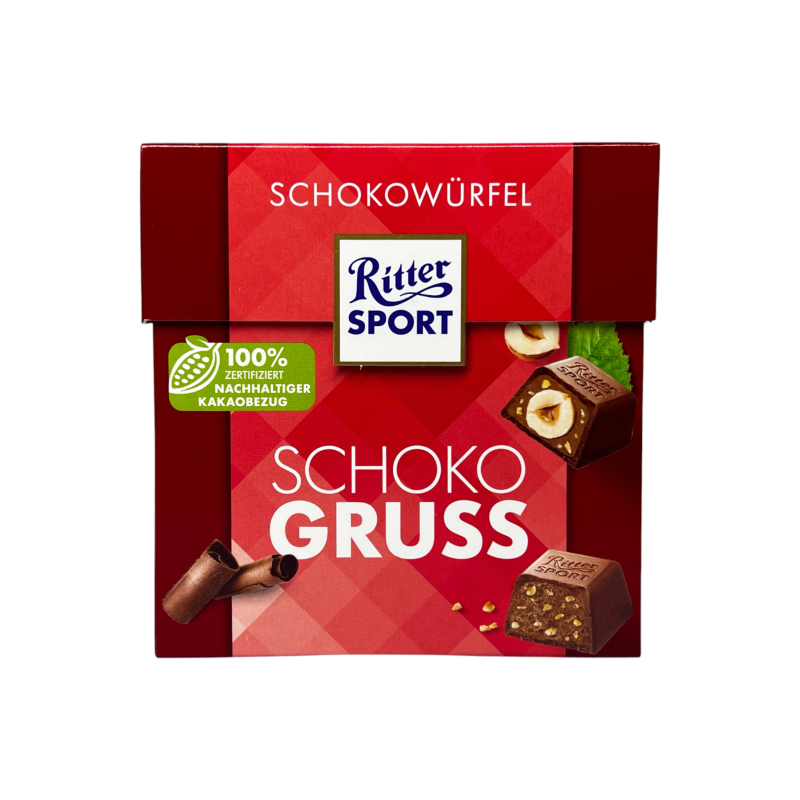 Цукерки шоколадні Ritter Sport асорті schoko gruss, 176 г Цукерки шоколадні Ritter Sport асорті schoko gruss, 176 г