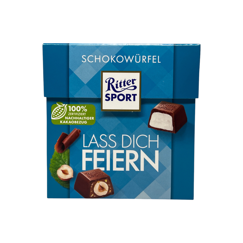 Цукерки Ritter Sport асорті lass dich feiern, 176 г Цукерки Ritter Sport асорті lass dich feiern, 176 г