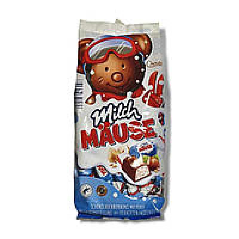Цукерки шоколадні Milch Mouse з горіхами, 170 г Цукерки шоколадні Milch Mouse з горіхами, 170 г