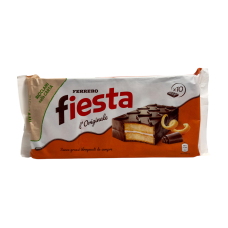 Бісквіт Fiesta з апельсиновим лікером у шоколаді fiesta all’arancia e cioccolato, 10x36 г