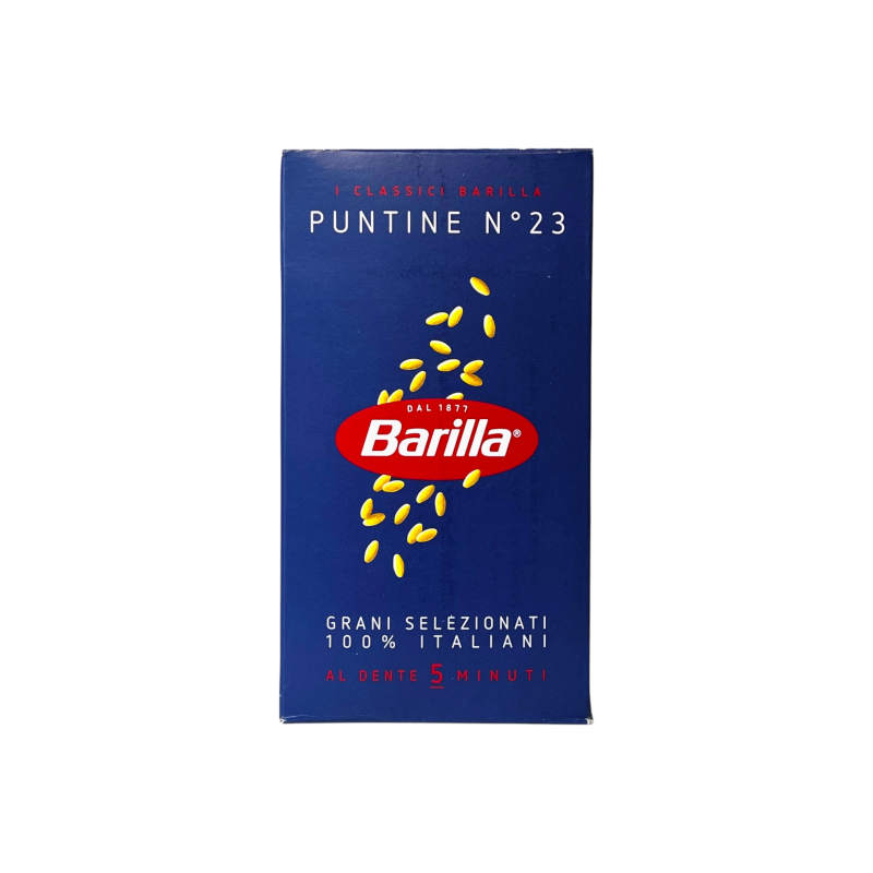 Макарони Barilla класичні рисоподібні classico puntine No23, 500 г