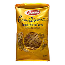 Макарони Barilla яєчні гнізда Emiliane tagliatelle all’uovo, 250 г