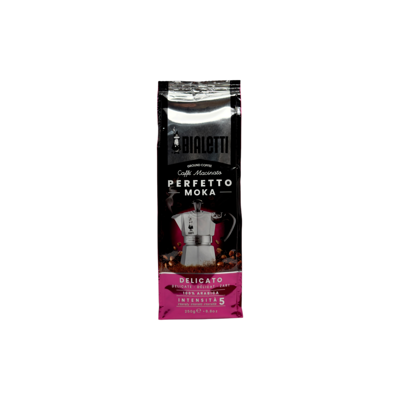 Кава мелена Bialetti ніжна perfetto moka delicato, 250 г Кава мелена Bialetti ніжна perfetto moka delicato, 250 г